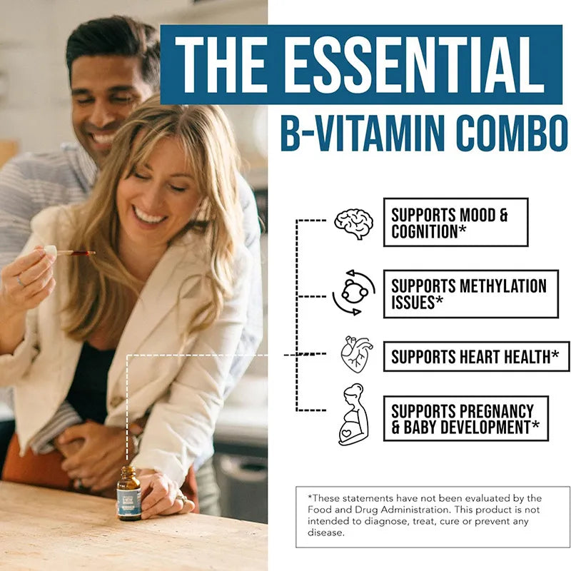 L-Methyl Folate + B12 Drops