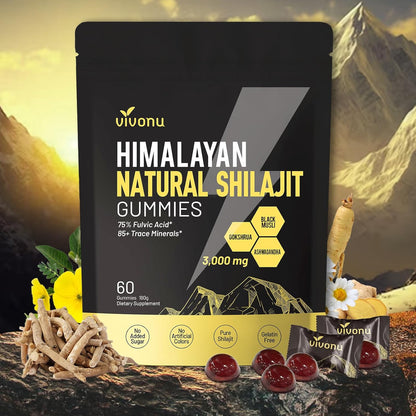 Pure Himalayan Shilajit Gummies