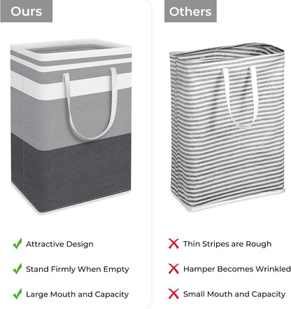 2-Pack Large Collapsible Laundry Baskets
