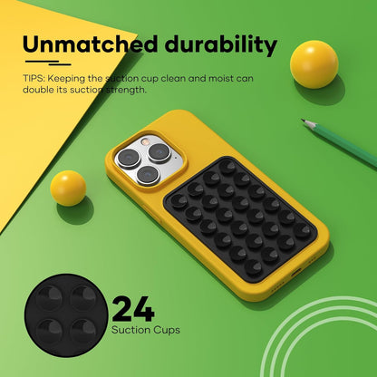 Silicone Sticky Phone Grip Suction Mount