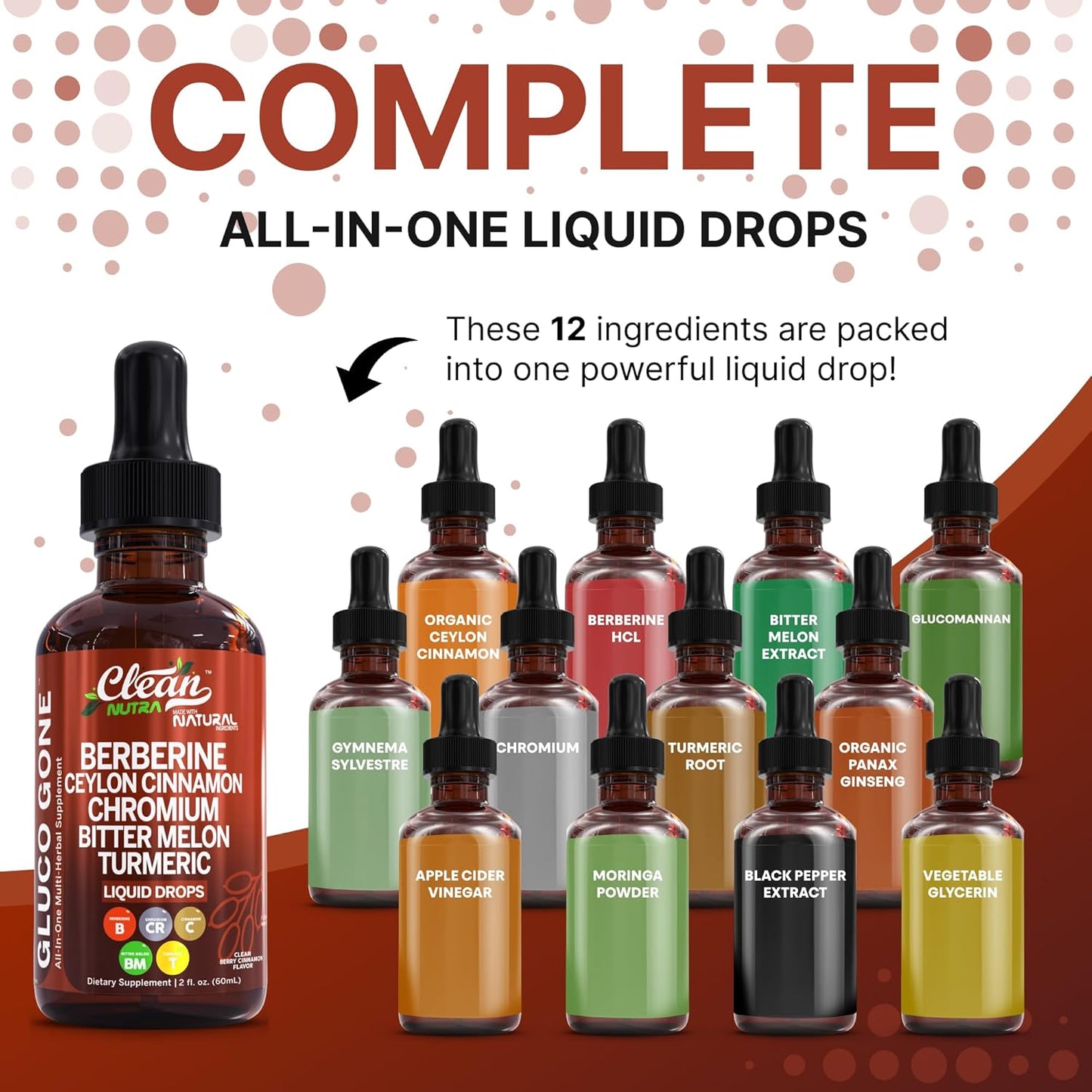 Organic Ceylon Cinnamon Berberine Liquid Drops