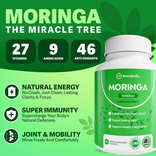 Moringa Capsules - Pure Moringa Powder