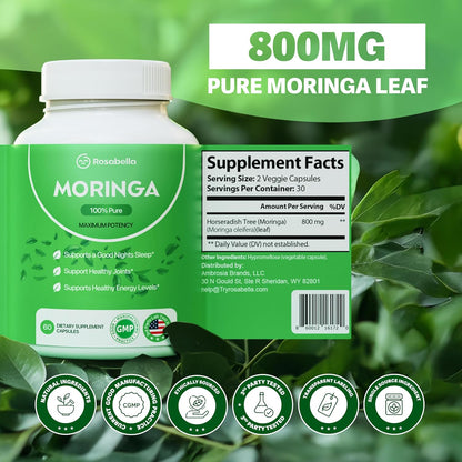 Moringa Capsules - Pure Moringa Powder