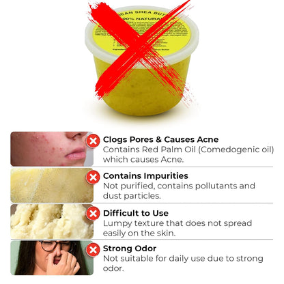 Luxurious Crude & Degumed Shea Butter- Natures Ultimate Skin Nourisher