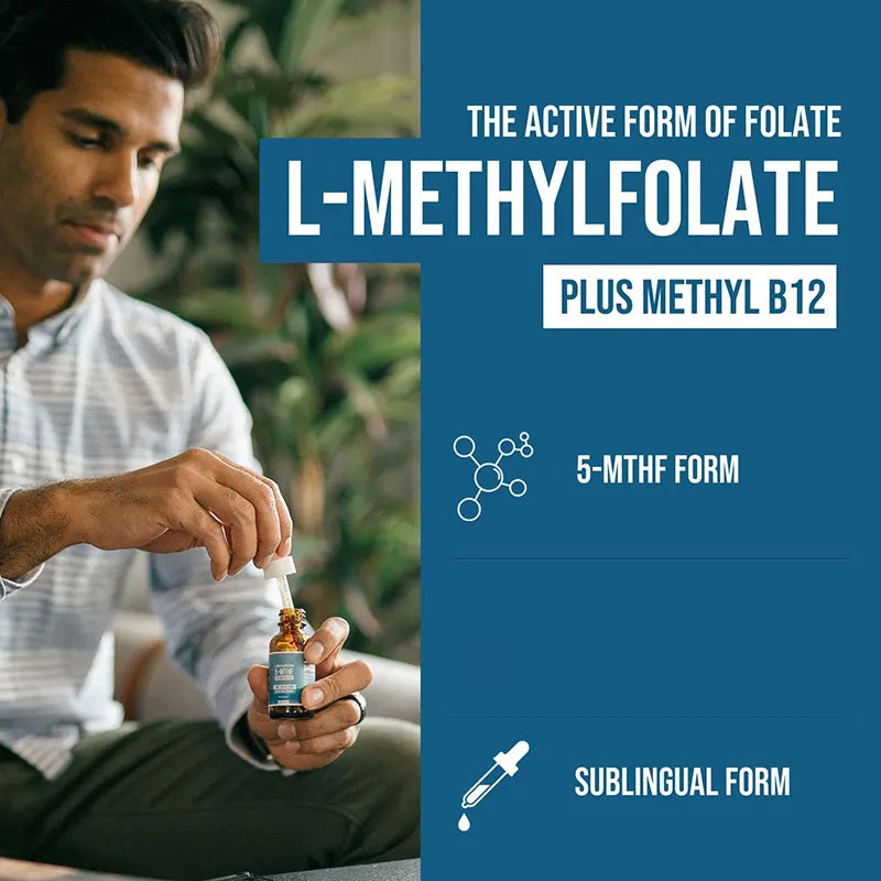 L-Methyl Folate + B12 Drops